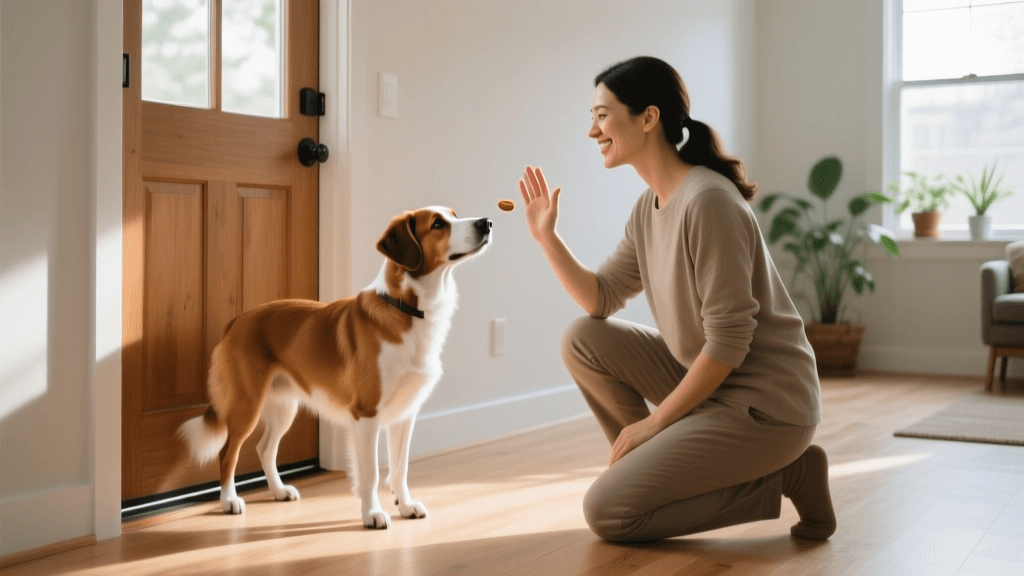 Teaching A Dog To Wait At Doors And Gates