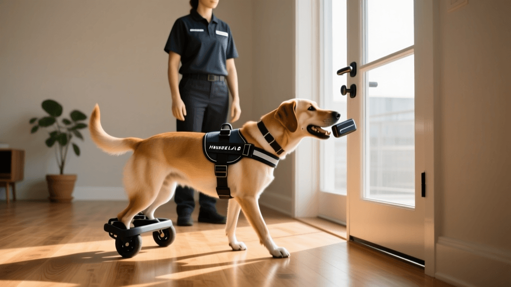 Mobility Service Dog Training: Item Retrieval & Tugs 2026