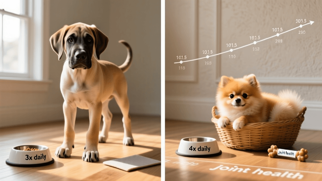 The Large vs Small Breed Puppy: First-Year Care Guide