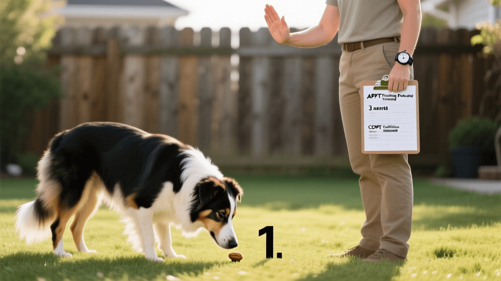 Teaching Dog Leave It Command For Food Safety