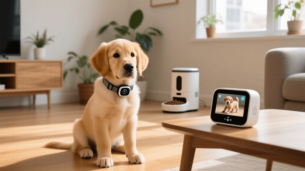 Smart Puppy Tech: Cameras, GPS Trackers, and Feeders