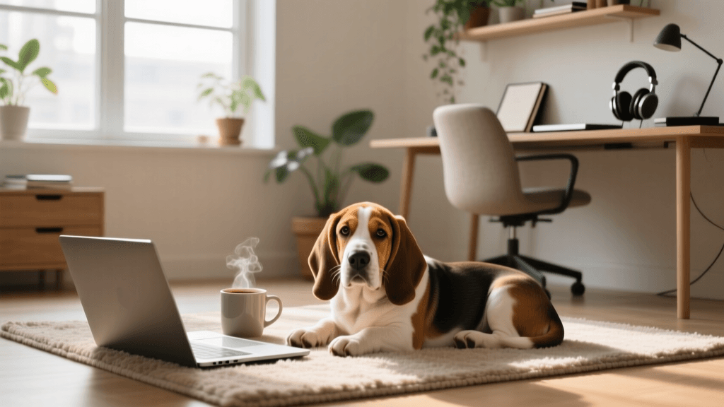 Best Low-Energy Puppy Breeds For Remote Workers 2026
