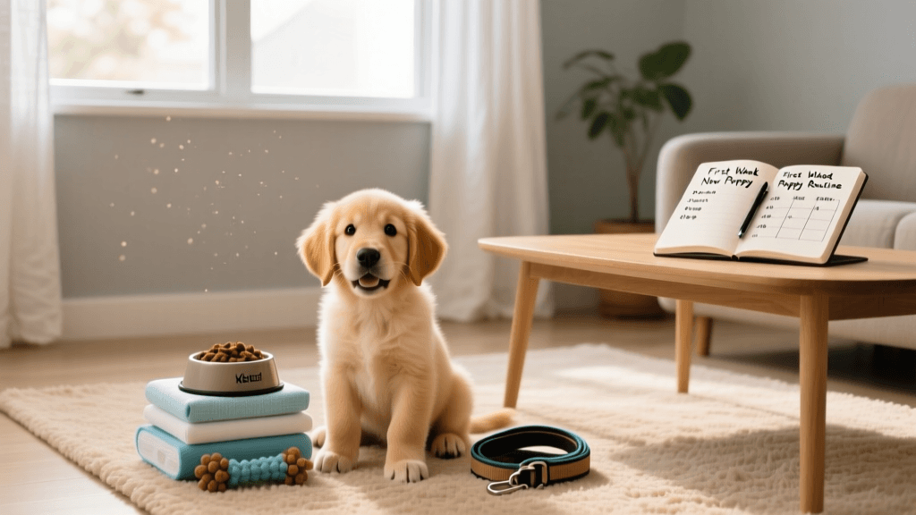 The Ideal First-Week Daily Schedule for a New Puppy
