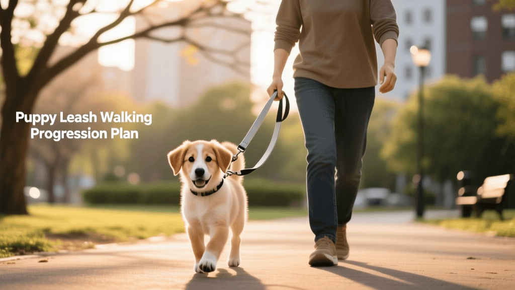 The Ultimate Puppy Leash Walking Training Progression Plan