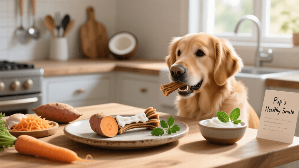 DIY Dog Dental Chews and Safe Homemade Toothpaste Guide