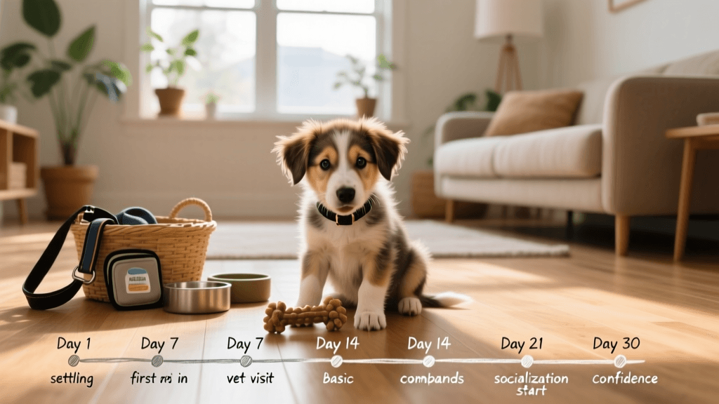 Rescuing a Puppy: A 30-Day Decompression and Socialization Guide