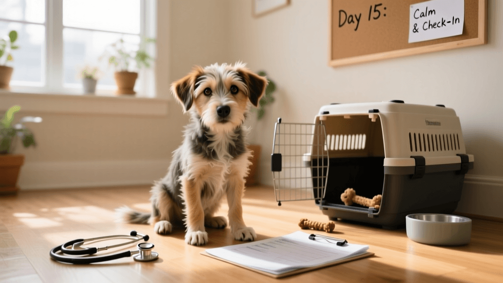 Post-Adoption Health: Your Rescue Dog's First Month