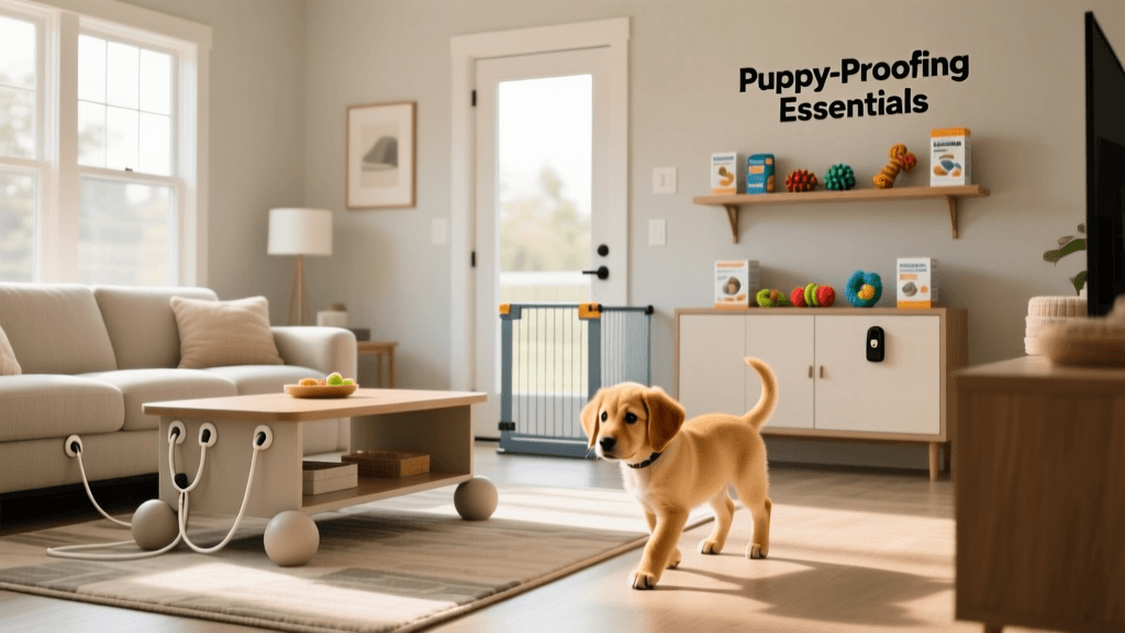 Puppy-Proofing Your Home: A Room-by-Room Safety Guide