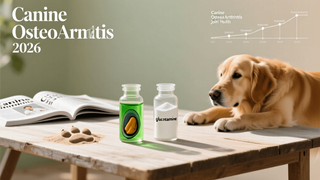 2026 Dog Joint Supplements: Green-Lipped Mussel vs Glucosamine