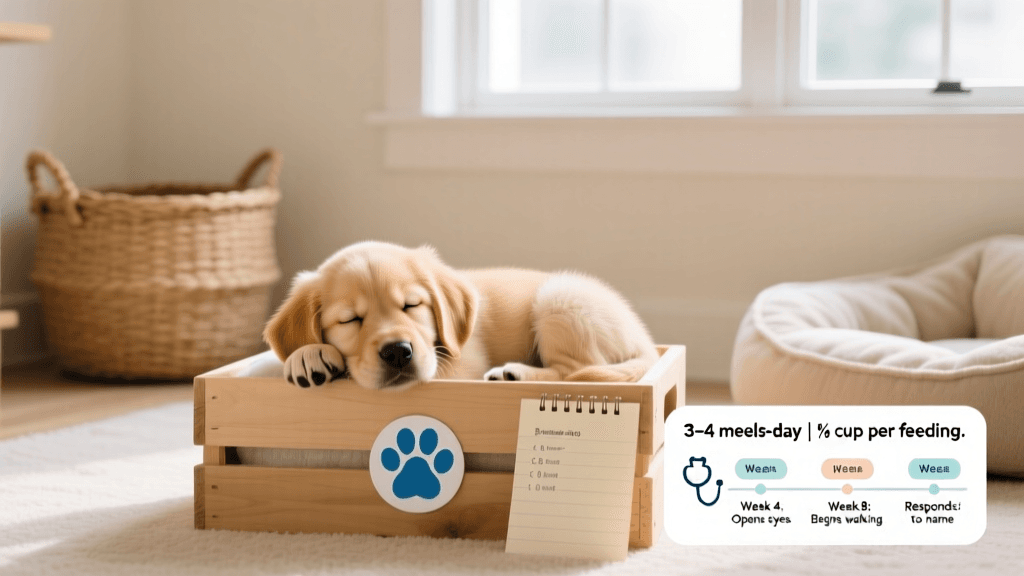 Puppy Crate Training Nighttime Routine For 8 Week Olds
