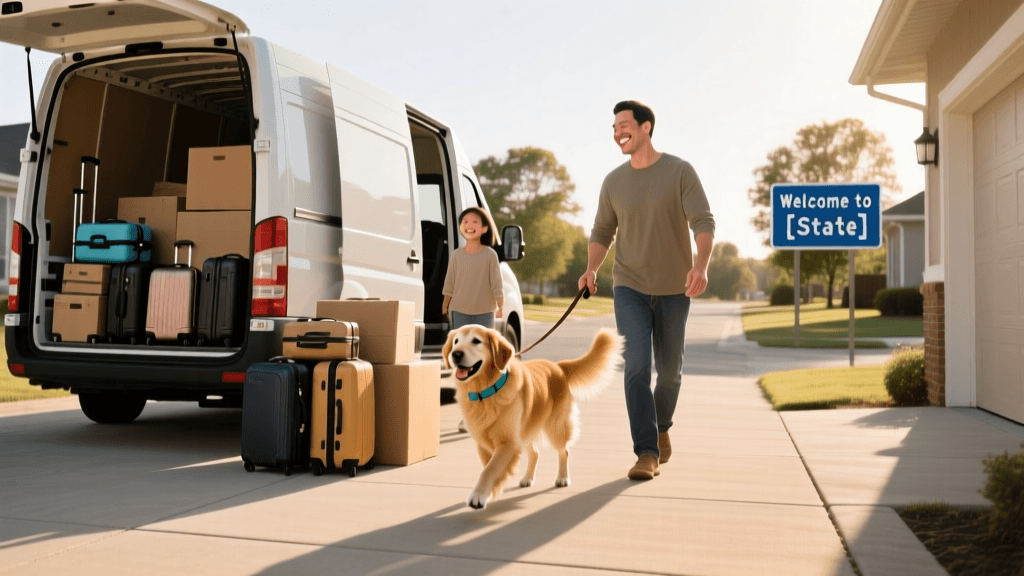 Getting a Dog During an Interstate Move: 2026 Guide