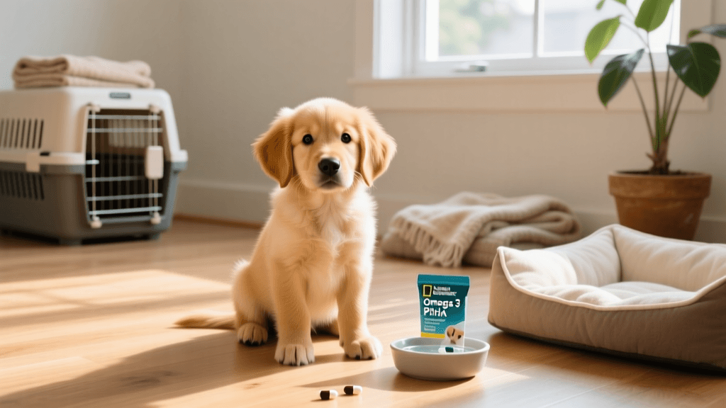 New Puppy First-Day Essentials: Omega-3 Nutrition Guide 2026