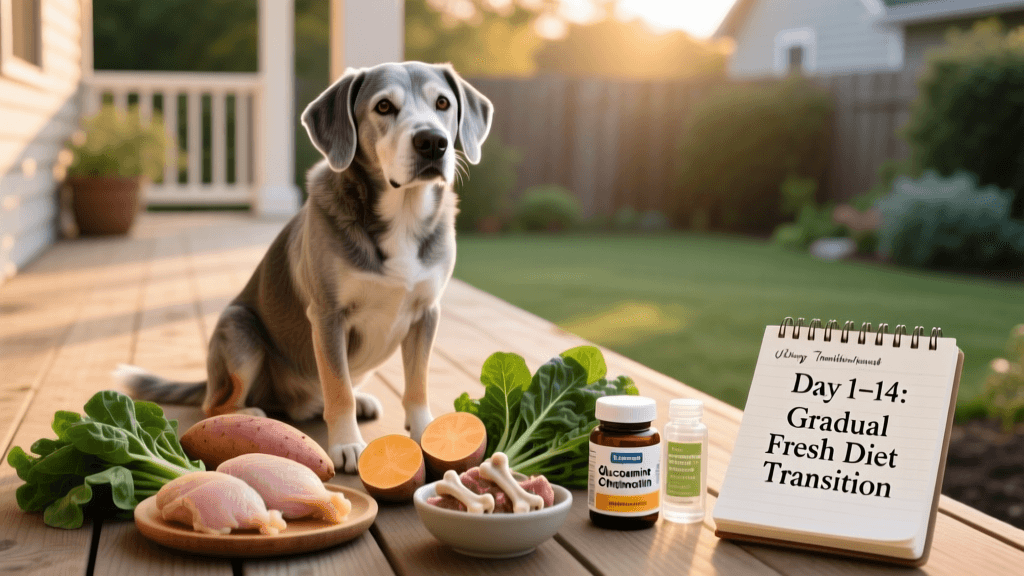 2026 Guide: Safe Fresh Food Transition For Senior Dogs