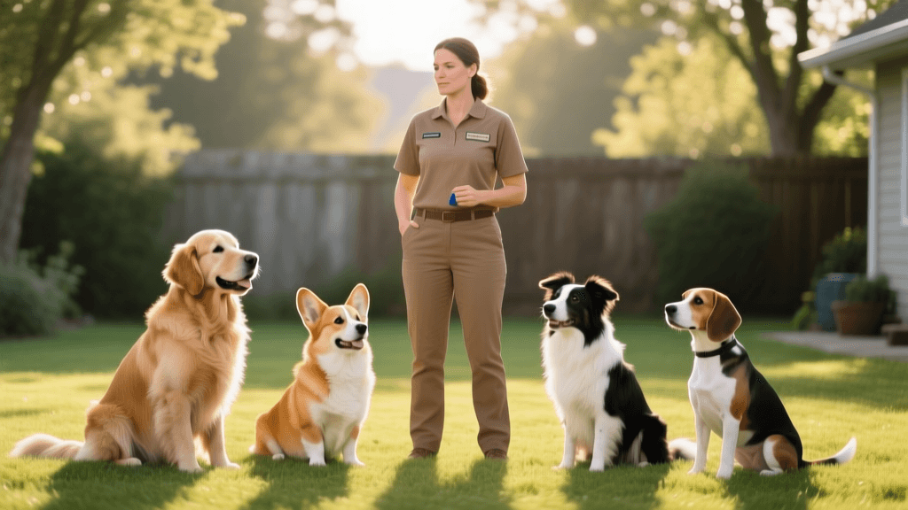 Teaching the Place Command to Multiple Dogs for Harmony