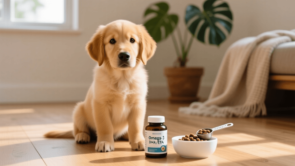 Omega-3 for Puppies in 2026: DHA Dosage & Brain Development