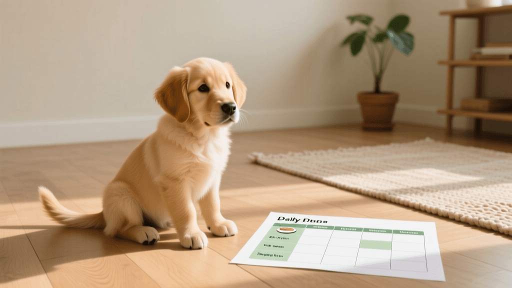 Your New Dog's First Week: A Daily Wellness Schedule
