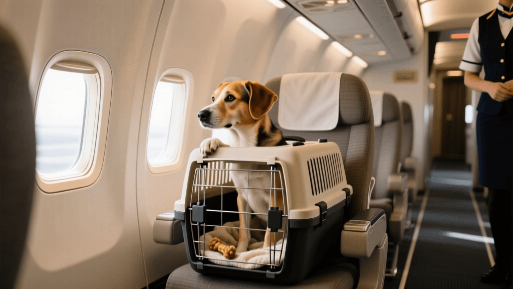 Essential Training for Airplane Cabin Travel With Dogs