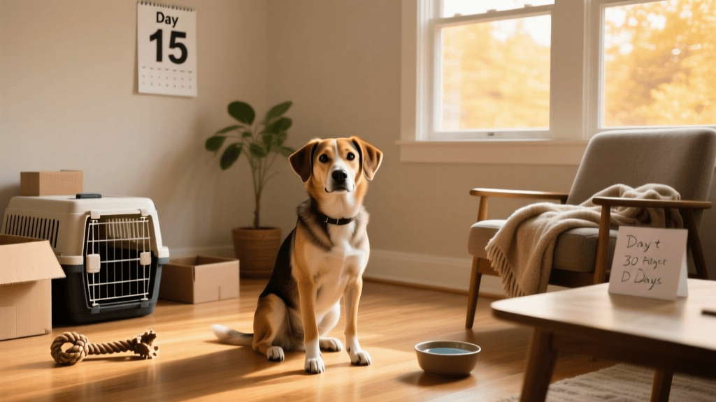 The 3-3-3 Rule: Helping Your Rescue Dog Decompress