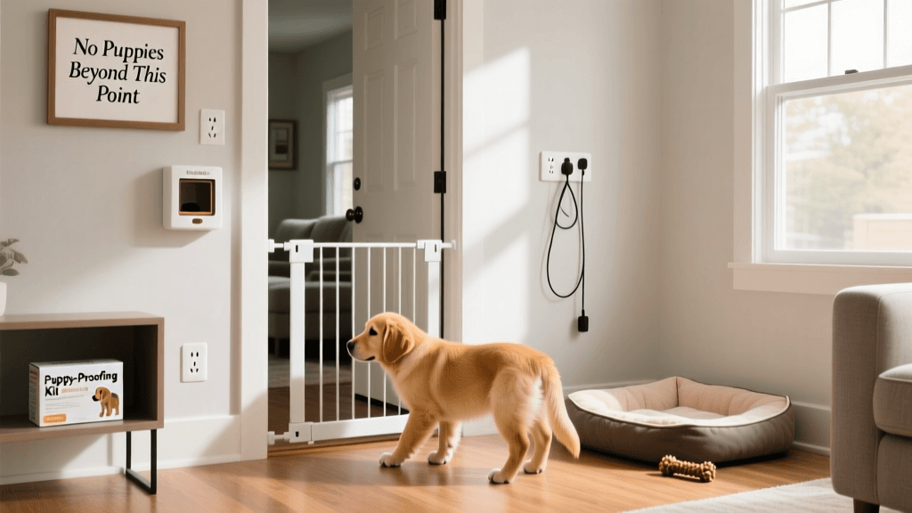 Puppy Boundary Training and Home Dog-Proofing Guide