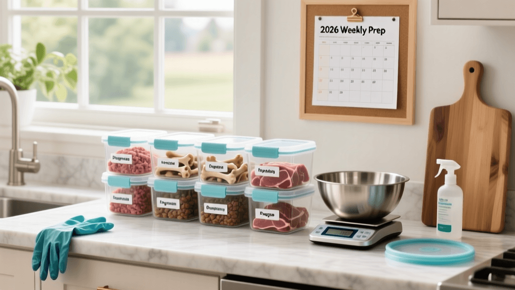 Raw Dog Food Meal Prep Routines For Multi-Dog Homes 2026