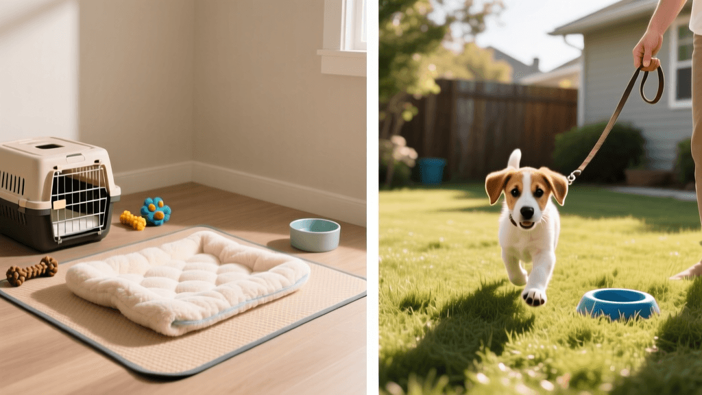 Puppy Potty Pads vs Outdoor Training: Side-by-Side Guide