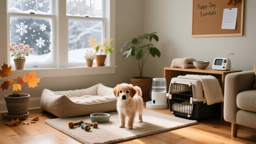 Seasonal Puppy Prep: First-Day Essentials For Any Climate