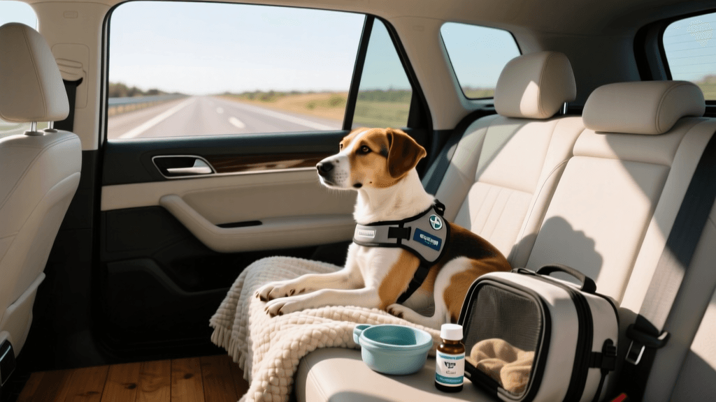 How to Manage Dog Car Sickness and Travel Anxiety