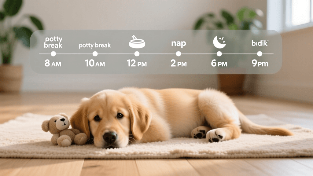 Crafting The Perfect Daily Schedule For Your New Puppy
