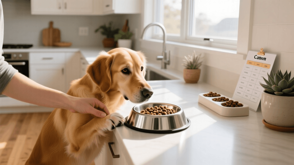 First Week Dog Feeding Guide: Diet Transition & Schedule