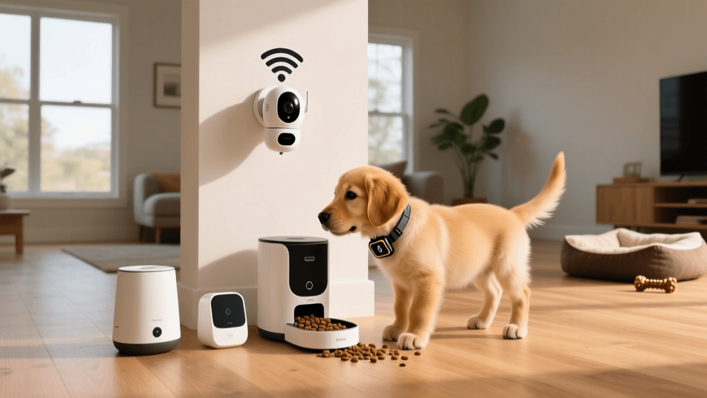 Top Puppy Tech: Smart Cameras, GPS Trackers & Feeders