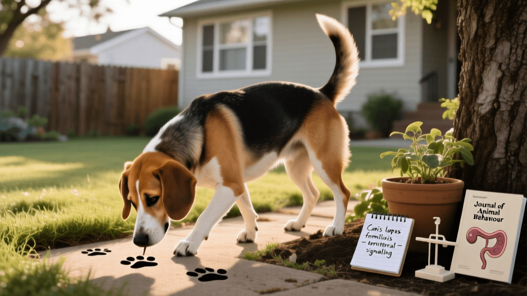 Dog Scent Marking Behavior In Homes And Yards