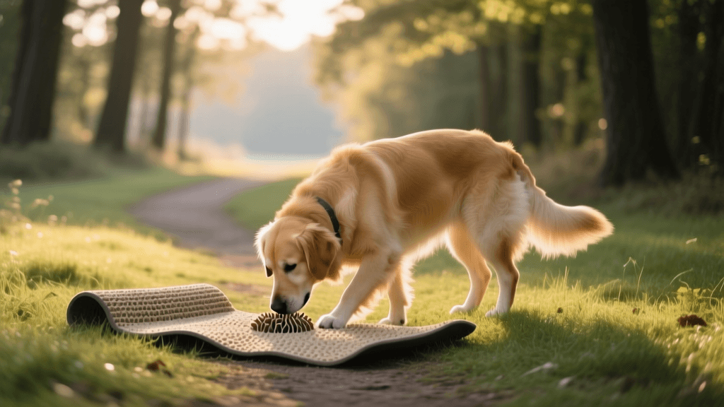 Snuffle Mat Decompression Walks for Leash Reactivity in 2026