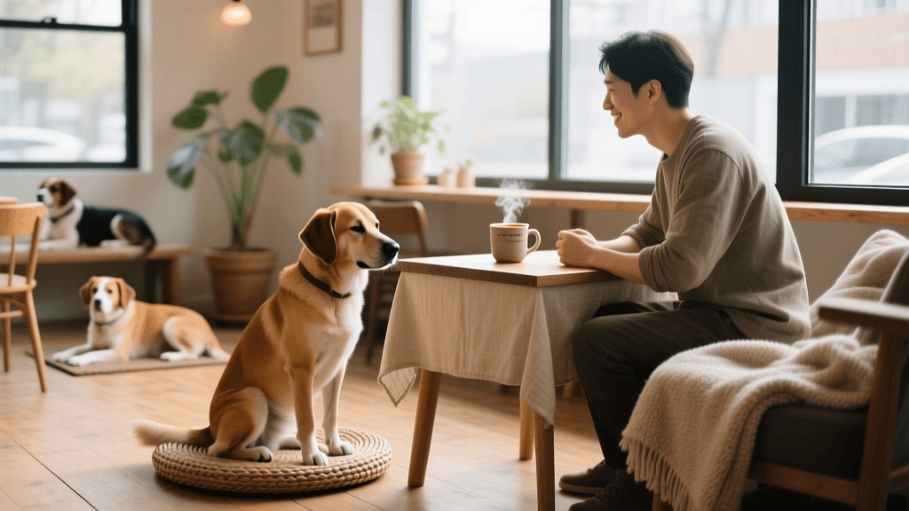 How to Train Your Dog to Settle at Dog-Friendly Cafes