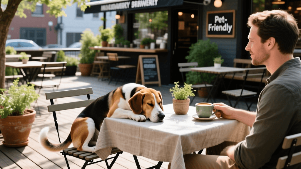 Train Your Dog for Outdoor Cafes and Travel Adventures