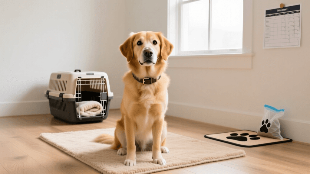 First Week Home: Step-by-Step Dog Potty Training Guide