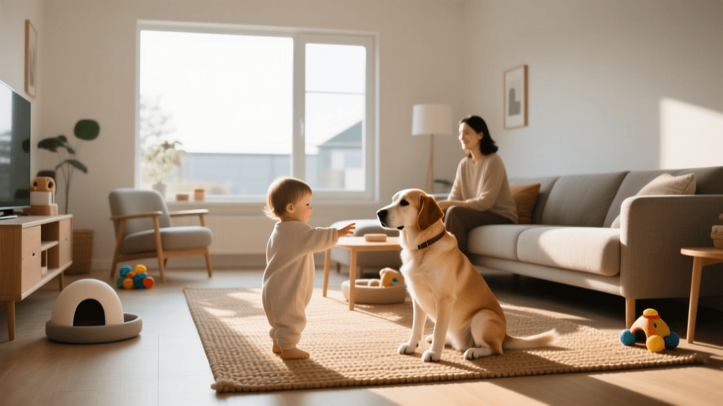 Safe Coexistence: Managing Dogs and Toddlers at Home