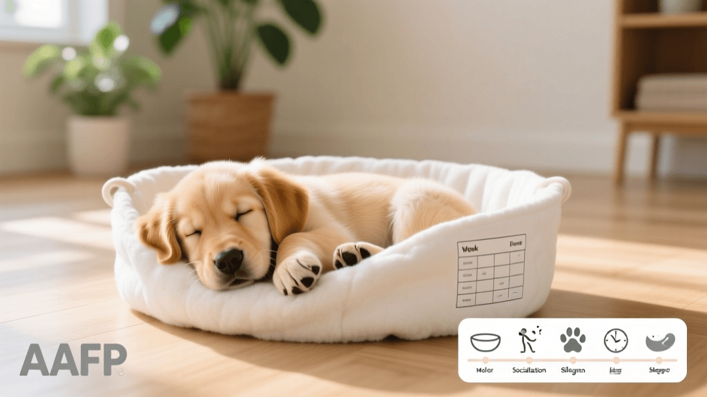 Puppy Sleep Schedule For Nighttime Crate Success