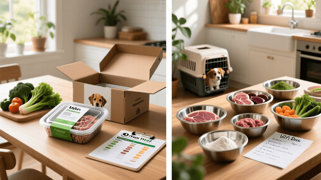 2026 Puppy Diet Guide: Fresh Delivery vs DIY Raw Food