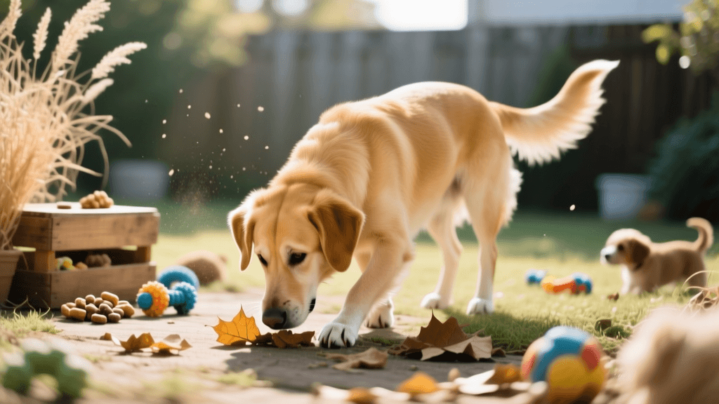 Dog Foraging Psychology: How Scatter Feeding Calms Anxiety