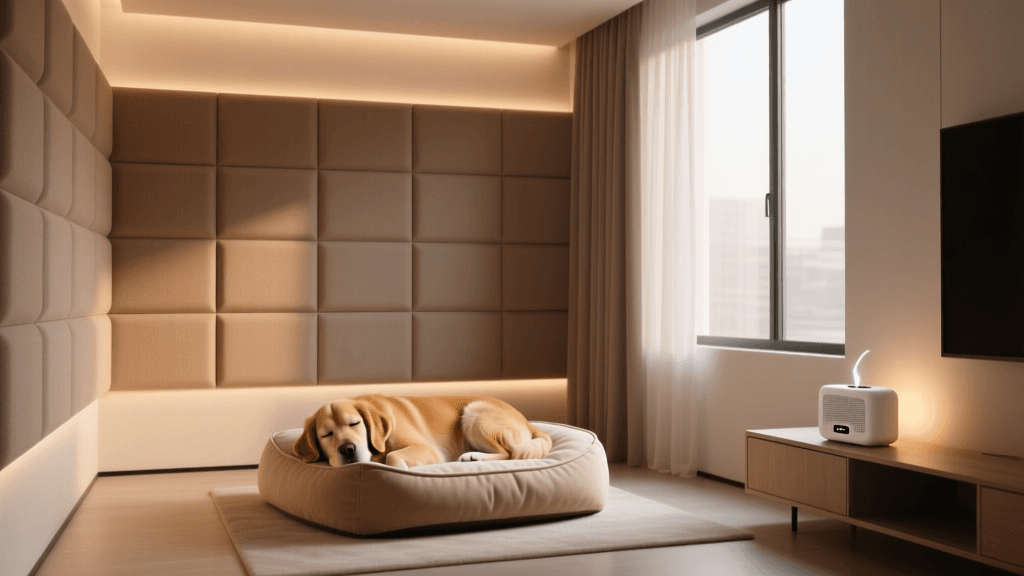 Best Soundproof Safe Den Setups for Anxious Dogs in 2026