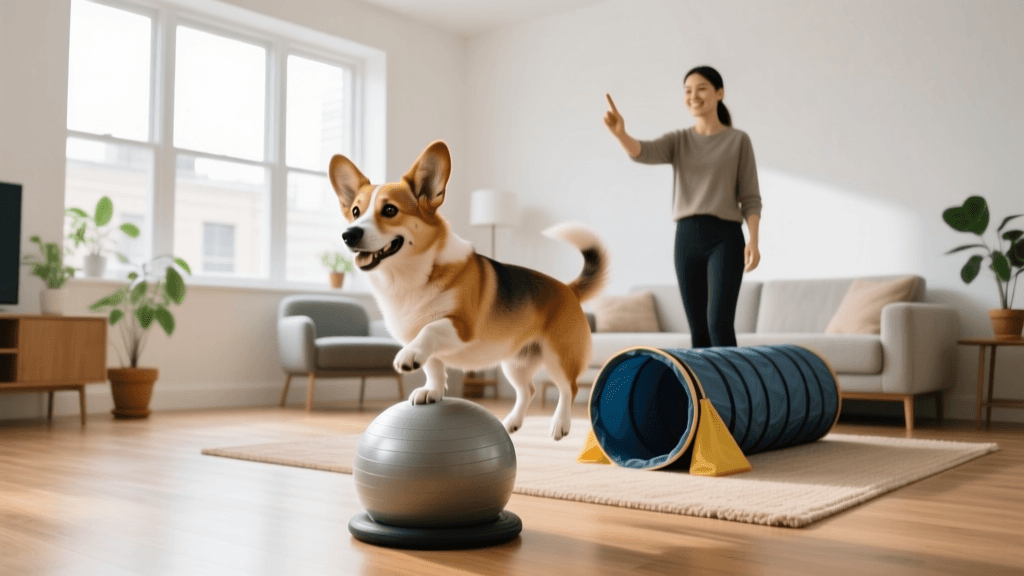 Apartment Dog Weight Management: Indoor Exercise & Diet