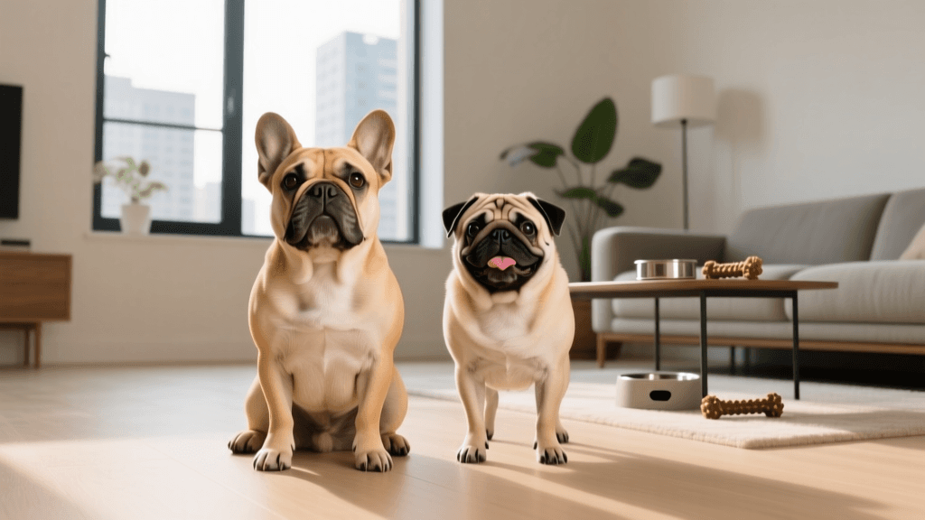 French Bulldog vs. Pug: The Ultimate Apartment Guide