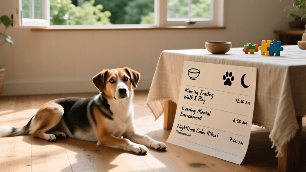 The Ideal Daily Wellness and Enrichment Schedule for Dogs