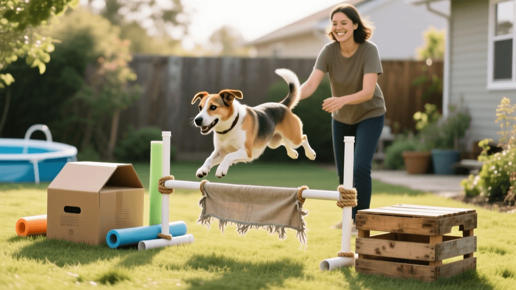 Build a Budget-Friendly DIY Dog Agility Course Today