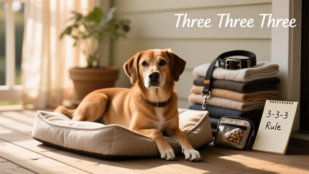 The 3-3-3 Rule of Dog Adoption: A Rescue Decompression Guide