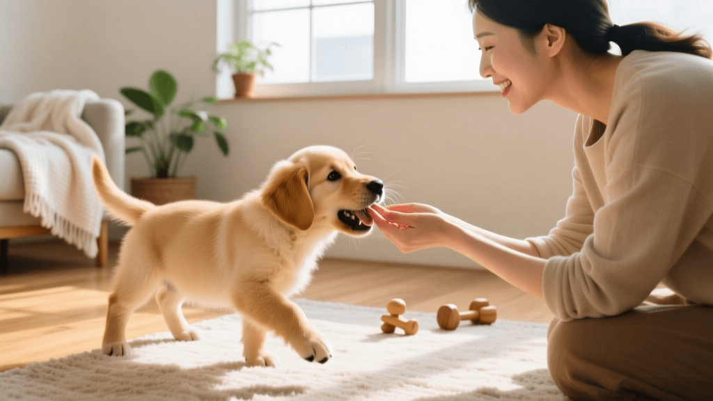 Puppy biting and mouthing — how to stop it kindly