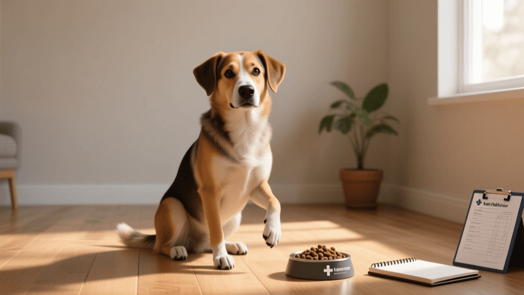 First 30 Days: New Dog Diet Transition and Health Baseline