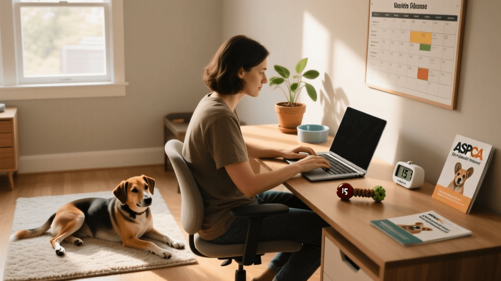 Managing Dog Separation Anxiety During Work From Home Shift
