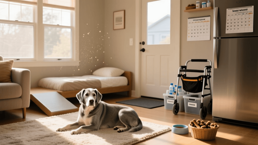 Adopting a Senior Dog: Home Prep and First Month Guide