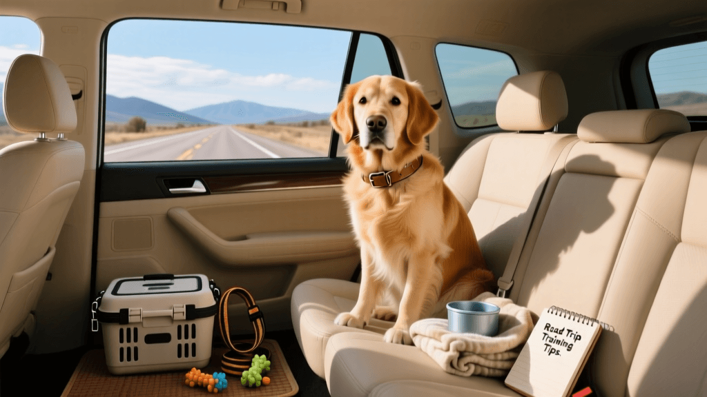 Training Your Dog for Stress-Free Road Trips & Travel